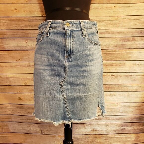 AG Jeans Erin Pencil Skirt Denim Skirt - Picture 3 of 5